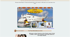 Desktop Screenshot of boat-charters.tv